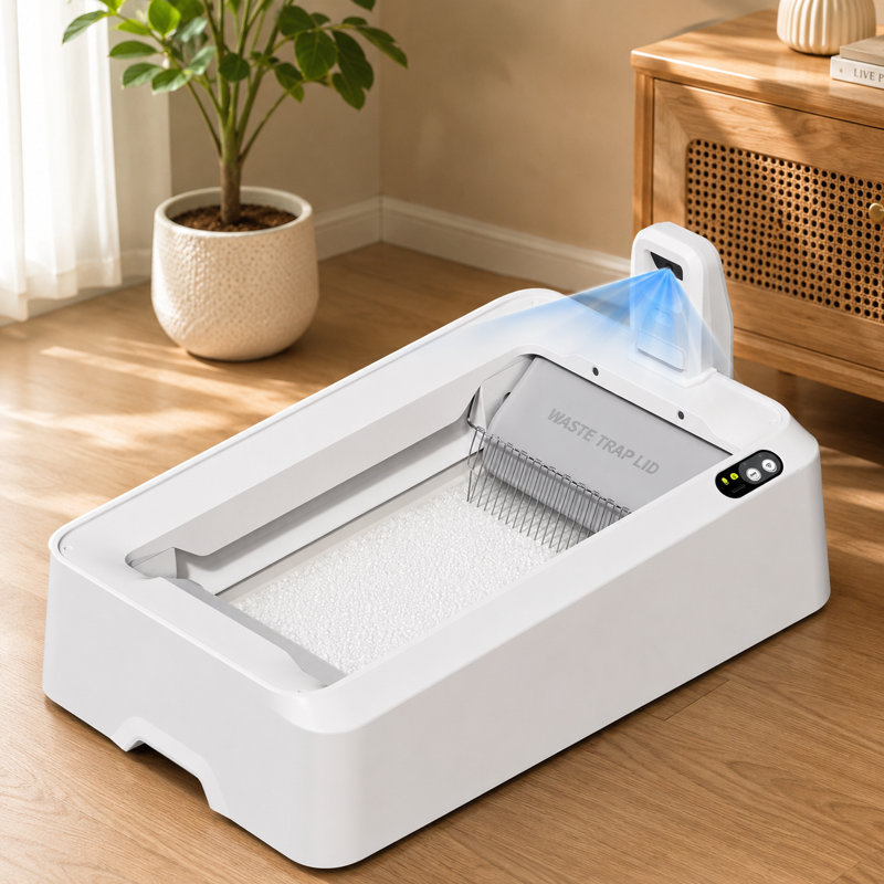 Petkit Purobot Crystal Duo Automatic Cat Litter Box with Camera